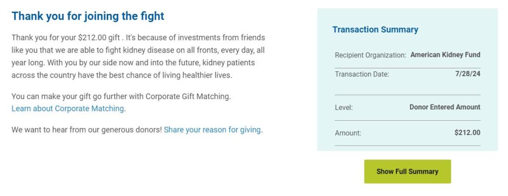 All Fury Pro Wrestling Donates Over $200 To The American Kidney&nbsp;Fund
