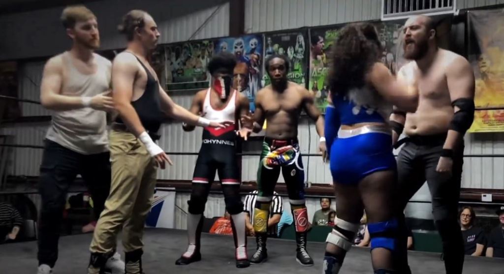 WATCH – Dyl Dempsey vs. Haley Danielle vs. Max Stone vs. James Lightning vs. Chip Mandalay vs. Yohynnes Joseph: All Fury Melee from FIRE IN THE&nbsp;SKY
