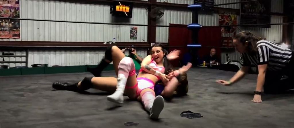 WATCH – Killa Kate vs. Amaris Blair: Venus Championship Match from FIRE IN THE&nbsp;SKY