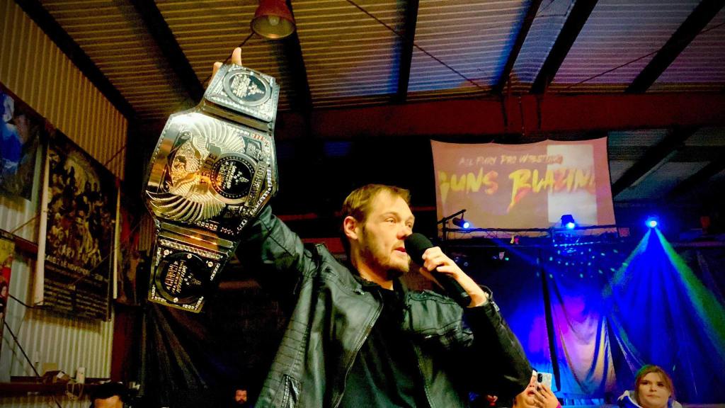 WATCH – Dimitri Alexandrov vs. Alexander Crowley vs. Father Oday: Test of Faith Triple Threat for the NEW All Fury Pride&nbsp;Championship